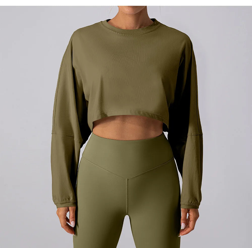 Women Sports Crop Top