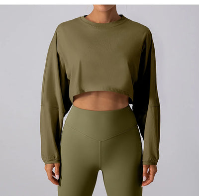Women Sports Crop Top