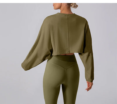 Women Sports Crop Top